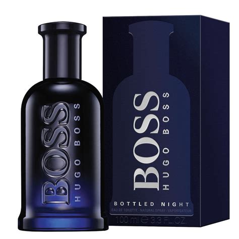 Perfume Bottled Night 100ml Edt Hugo Boss .